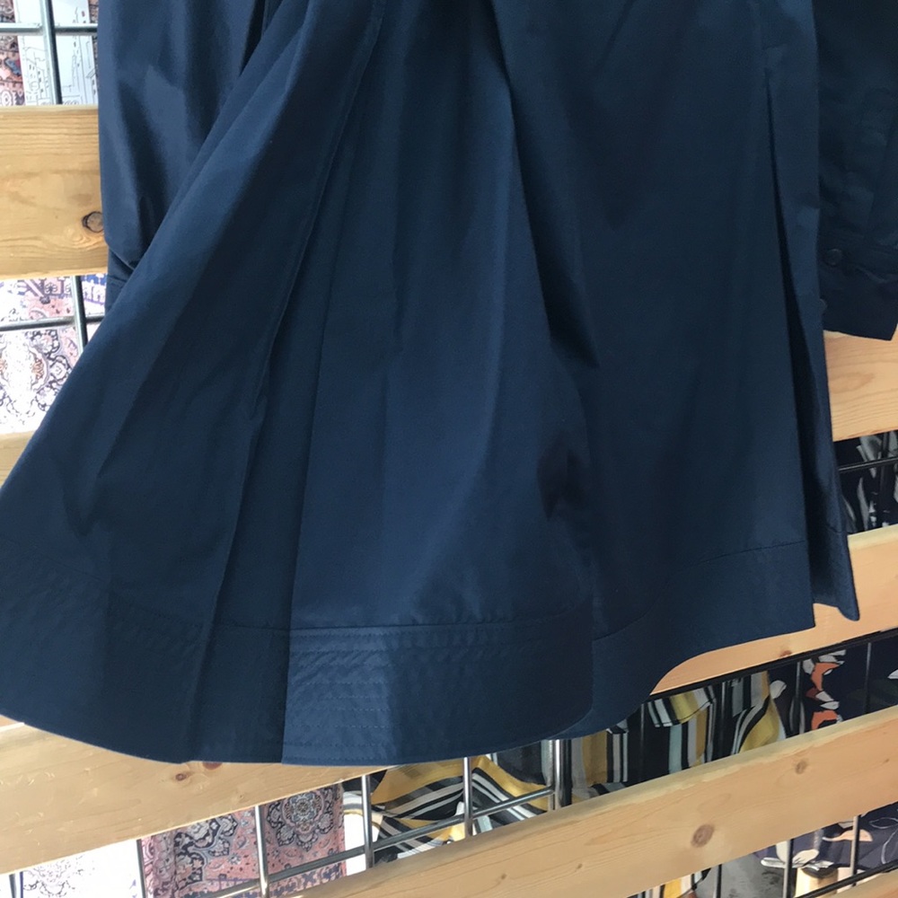 NWT,Derek Lam 10 Crosby
Petra Wrap Shirtdress,navy - Picture 16 of 16